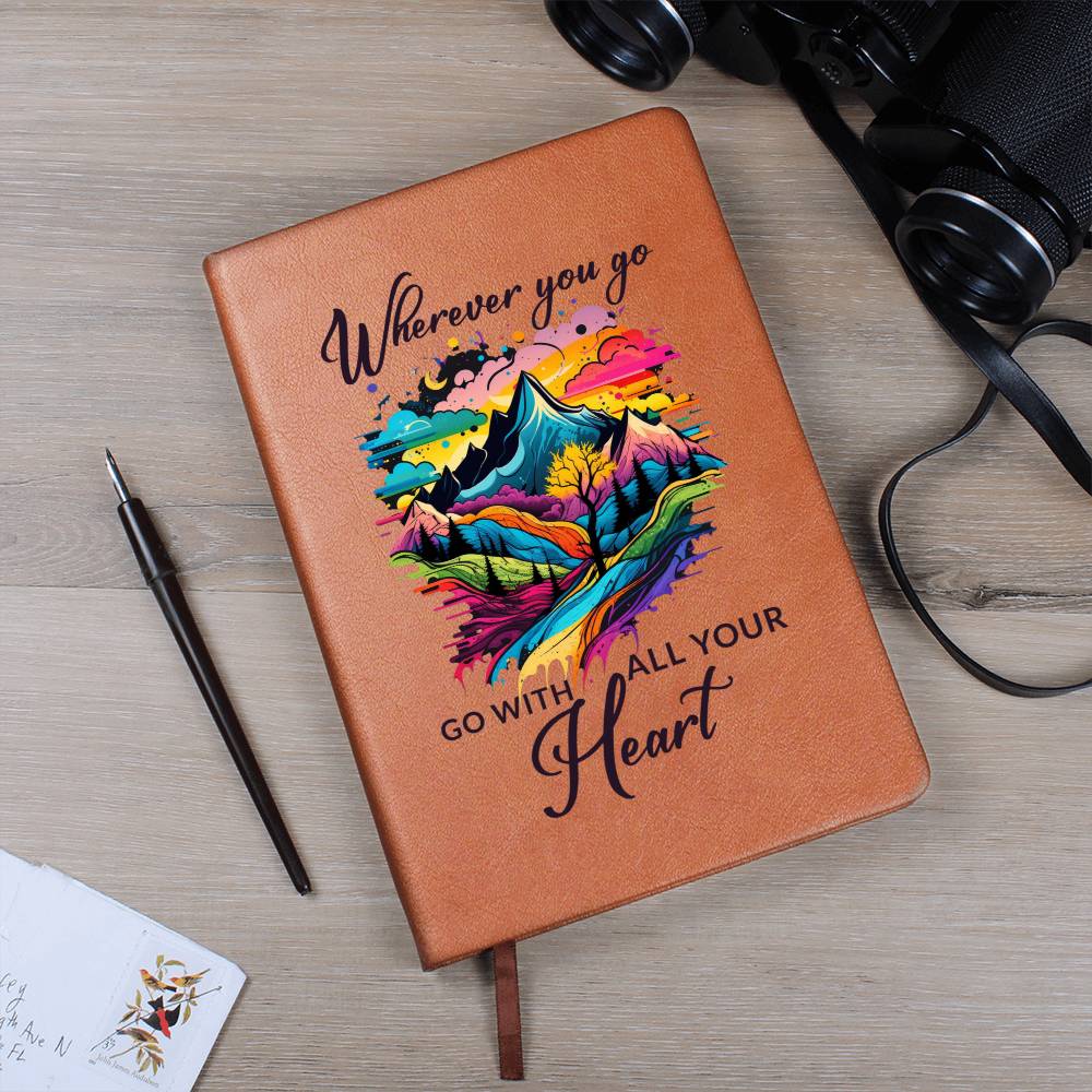 Wherever You Go, Go With All Your Heart - Graphic Journal